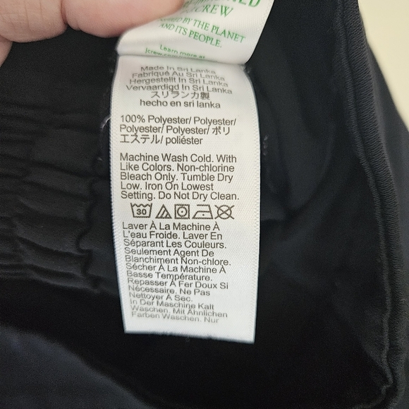 NWOT J.Crew Factory Tuxedo Stripe Original Jamie Pant - Picture 7 of 8